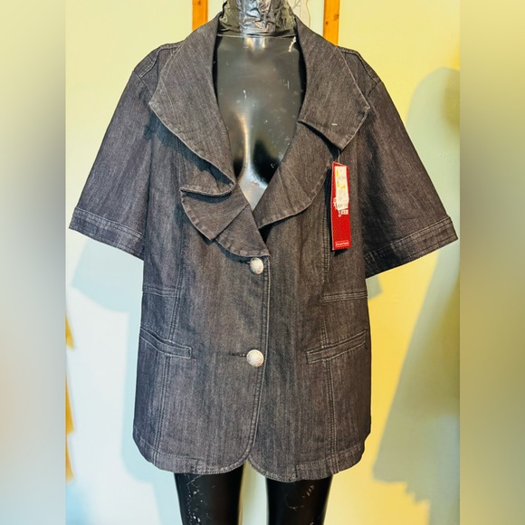 Rustic Denim Jacket Sz. 1X (NWT) - Picture 2 of 9